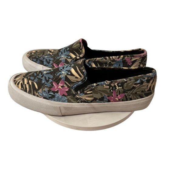 Mossimo Supply Co Floral Flats Slip Ons Size 9 - Picture 5 of 7